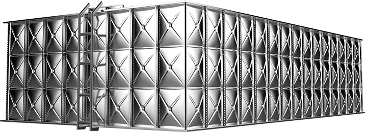 Sectionele watertanks